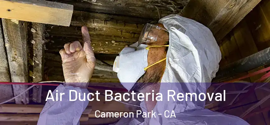  Air Duct Bacteria Removal Cameron Park - CA